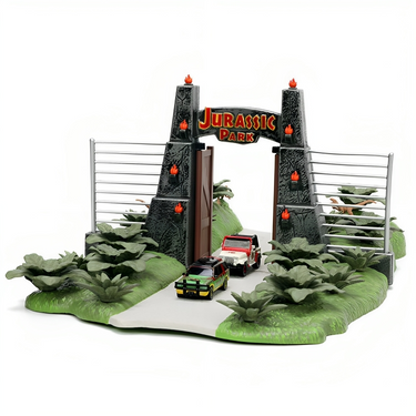 Jurassic Park Diorama
